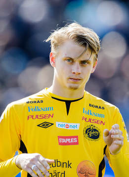 Porträtt på Elfsborgs Adam Lundqvist