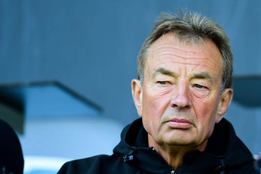 Tom Prahl på läktaren