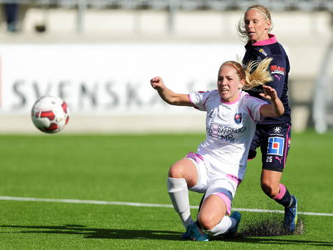 Rosengårds Elin Björklund och Linköpings Jonna Andersson
