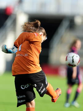 Linköpings målvakt Katlynn Fraine