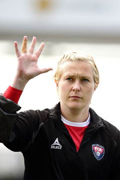 Rosengårds målvakt Thora Helgadottir