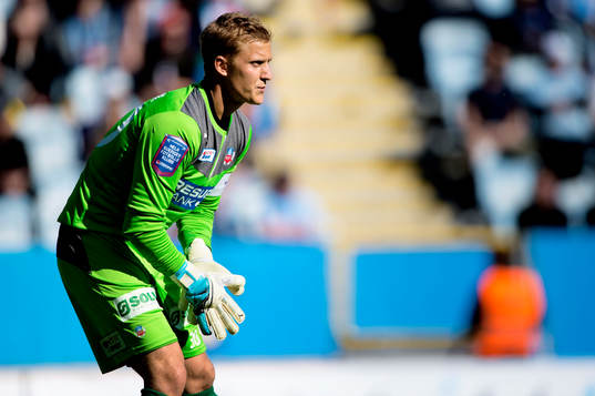Helsingborgs målvatk Pär Hansson