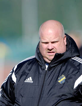AIKs tränare Mattias Eriksson