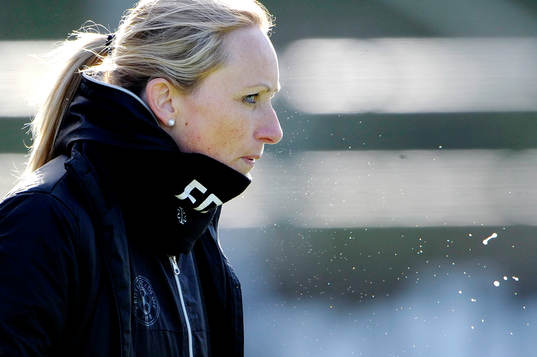 Kristianstads tränare Elisabet Gunnarsdottir