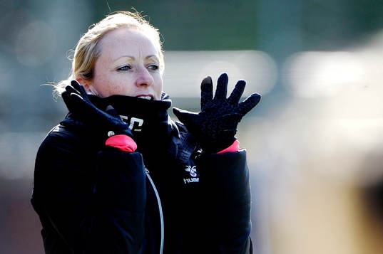 Kristianstads tränare Elisabet Gunnarsdottir