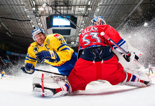 Bläddra bland fler bilder av Ishockey, Oddset Hockey Games 2014, Sverige - Tjeckien