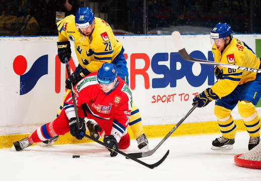 Sveriges Dick Axelsson och Linus Klasen utmanas av