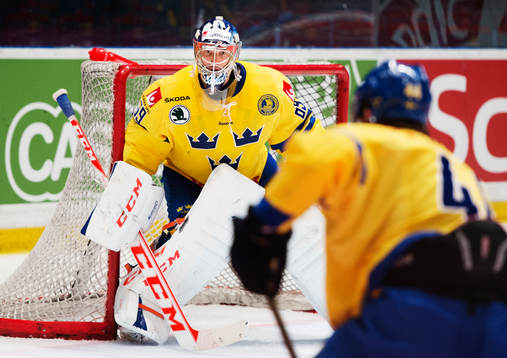 Sveriges målvakt Anders Nilsson