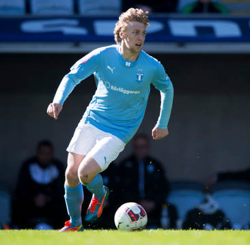 Malmös Emil Forsberg i semifinalen i Svenska Cupen mellan