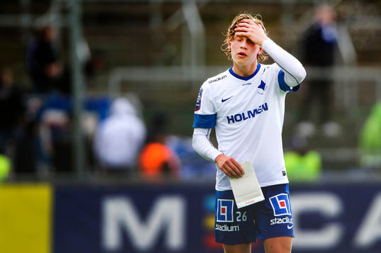 Norrköpings Alexander Fransson deppar