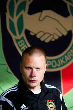 Brommapojkarnas tränare Stefan Billborn