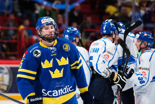Sveriges Mattias Sjögren deppar samtidigt som finska