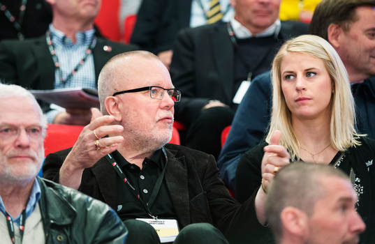 Den nya förbundskaptenen för Damkronorna, Leif Boork, i