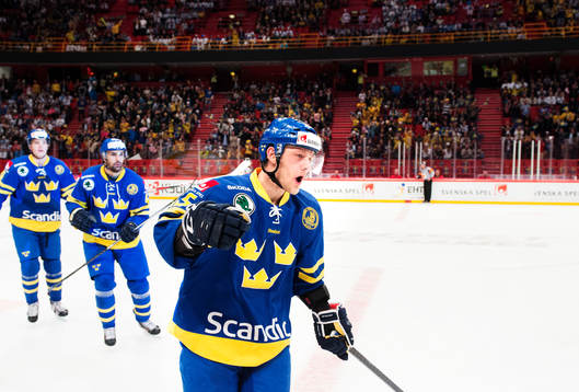Sveriges Oscar Möller jublar