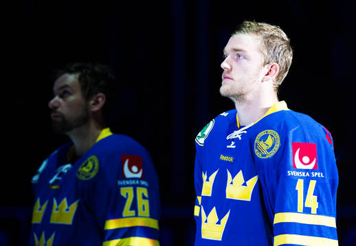 Sveriges Mattias Ekholm vid