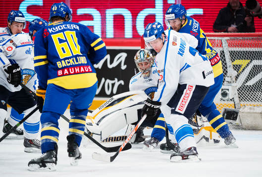 Sveriges Mikael Backlund och Jimmie Ericsson oroar framför