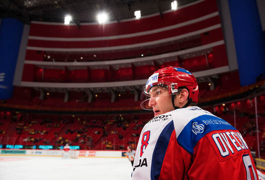 Rysslands Alexander Ovechkin