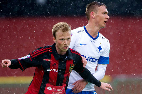 Brommapojkarnas Pontus Åsbrink mot Norrköpings Linus