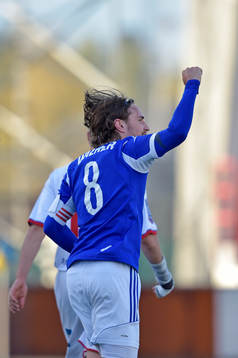 Sundsvalls Kevin Walker jublar