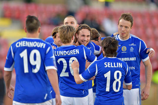 Sundsvalls Kevin Walker jublar