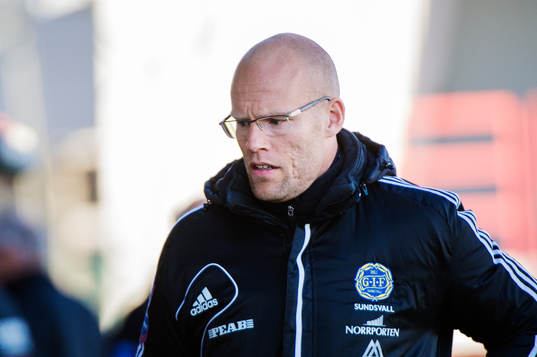 Sundsvalls tränare Joel Cedergren