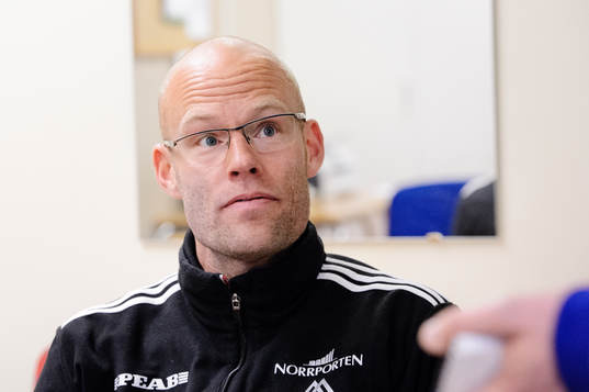 Sundsvalls tränare Joel Cedergren