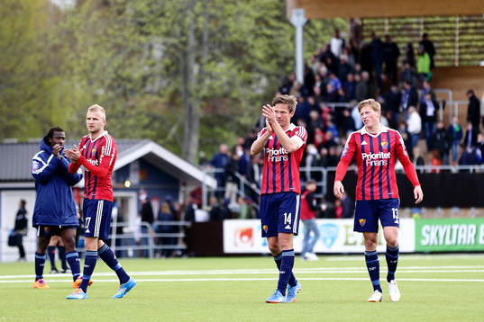 Djurgårdens Vytautas Andriuskevicius, Mattias Östberg och