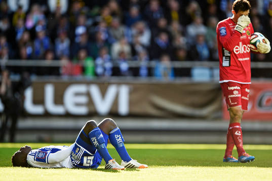 IFK Göteborgs Malick Mané ligger kvar