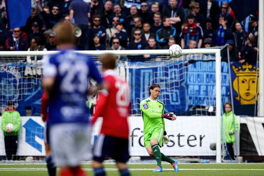Djurgårdens målvakt Kenneth Høie