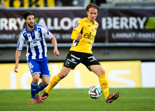 Elfsborgs  Viktor Prodell och IFK Göteborgs Mattias