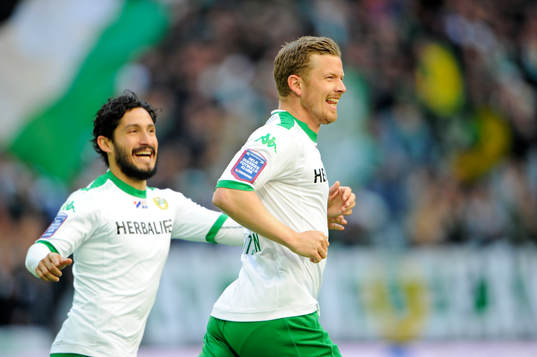 Hammarbys Thomas Guldborg Christensen och Pablo