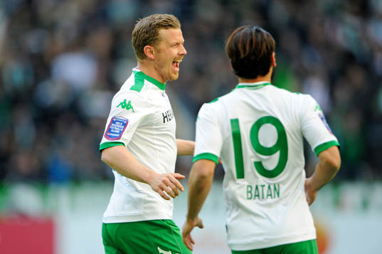 Hammarbys Thomas Guldborg Christensen och Stefan Batan