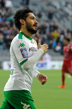 Hammarbys Pablo Piñones-Arce jublar