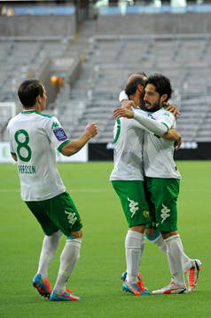Hammarbys Pablo Piñones-Arce jublar