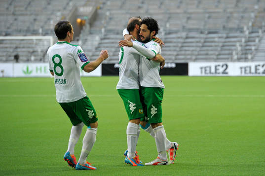 Hammarbys Pablo Piñones-Arce jublar