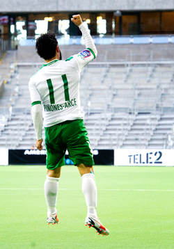 Hammarbys Pablo Piñones-Arce  jublar