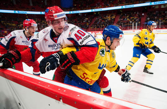 Bläddra bland fler bilder av Ishockey, Oddset Hockey Games 2014, Sverige - Ryssland