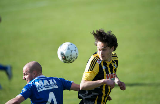 Hässleholms Karim Al-Asi  i matchen i div. lll mellan