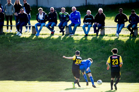 Första parkett i matchen i div. lll mellan Älmhult och