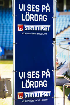 Reklam för Svenska Spels stryktipset
