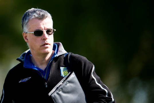 Umeå Södras tränare Stuart Gibson