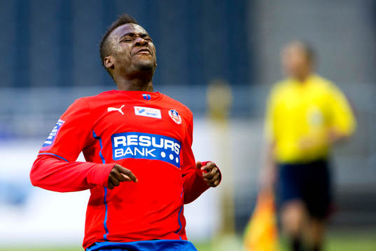 Helsingborgs David Accam deppar