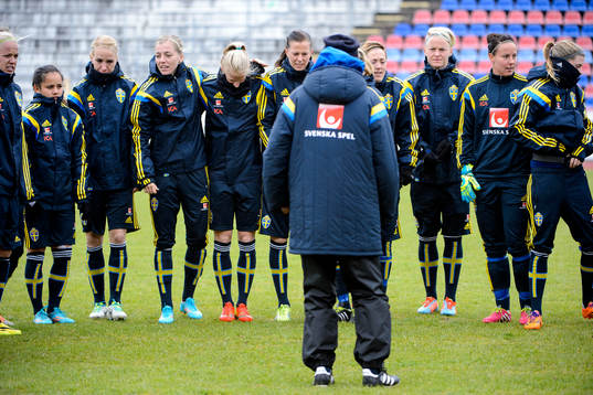 Bläddra bland fler bilder av Fotboll, Dam, Sverige, Träning