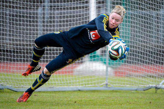 Sveriges målvakt Hedvig Lindahl‘