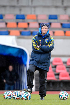Sveriges förbundskapten Pia Sundhage
