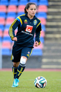 Sveriges Malin Diaz