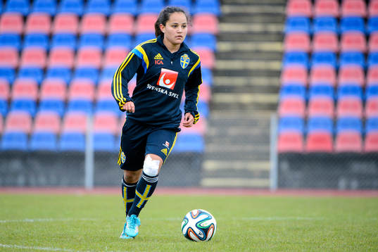 Sveriges Malin Diaz