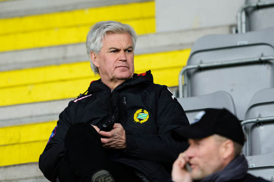 Nanne Bergstrand på läktaren