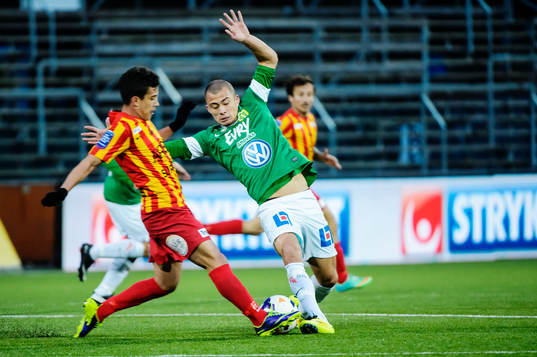 Syrianskas Igor Santos Koppe och JönköpingsCarlos Garcia