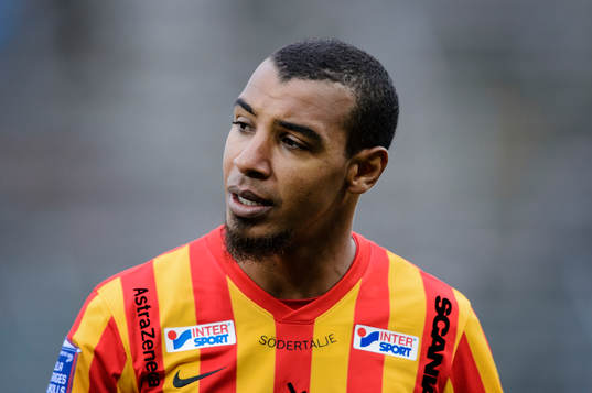 Porträtt på Syrianskas Gerlem William De Jesus Almeida